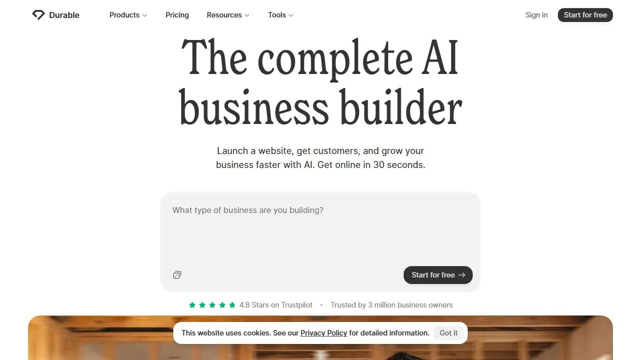Durable AI Preview