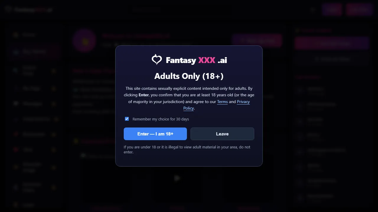 FantasyXXX AI Preview