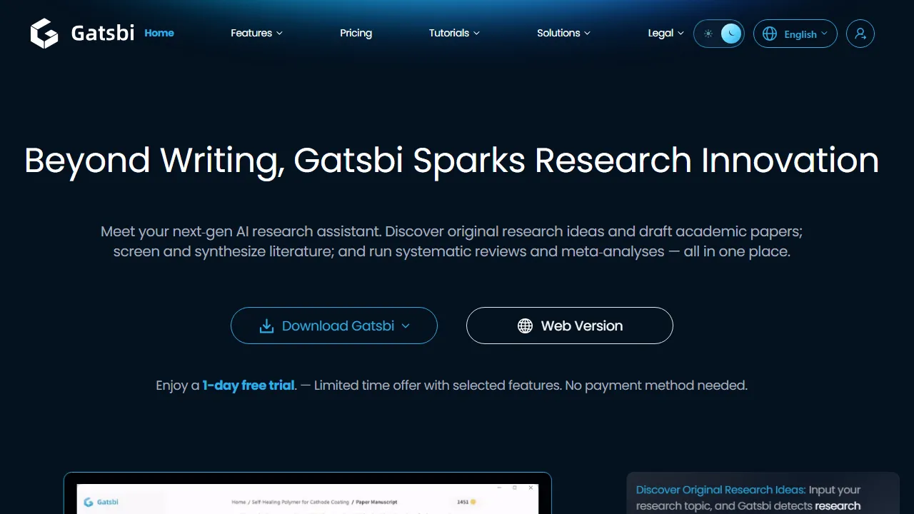 Gatsbi Preview